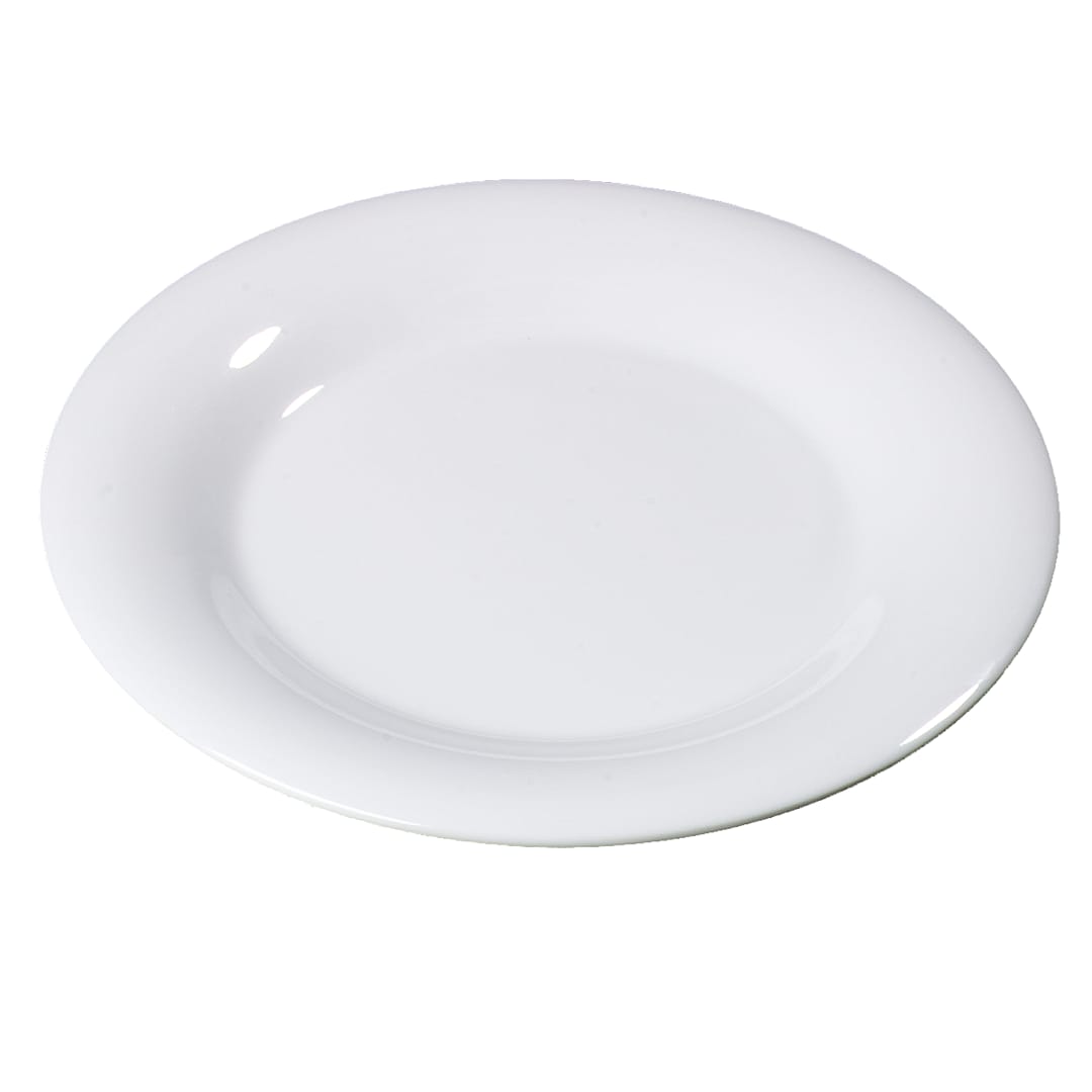 Carlisle 3302402 Sierrus 12" White Melamine Dinner Plate