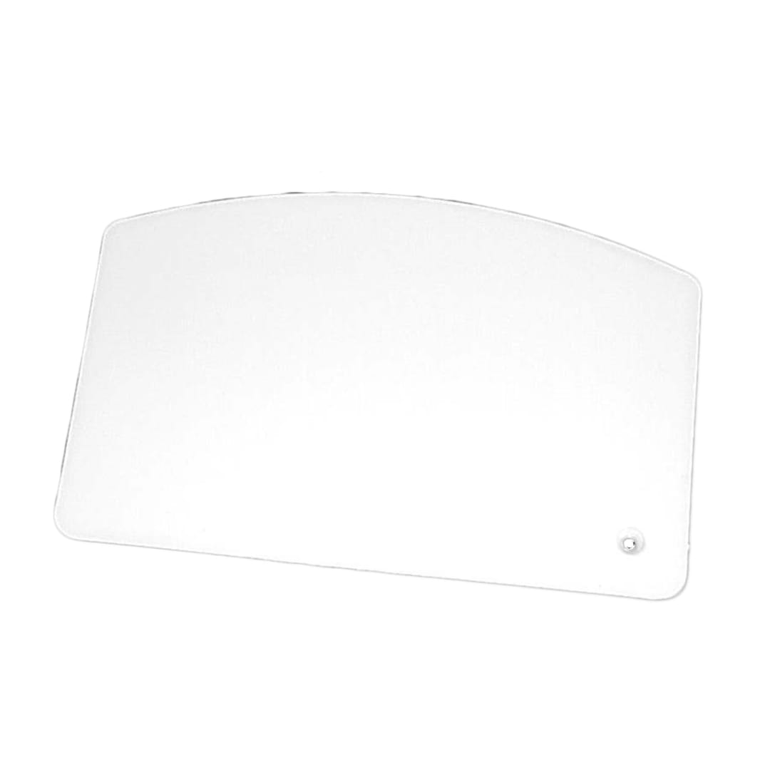 Darling Foodservice White 3-3/4" x 5-1/2" Bowl Scraper