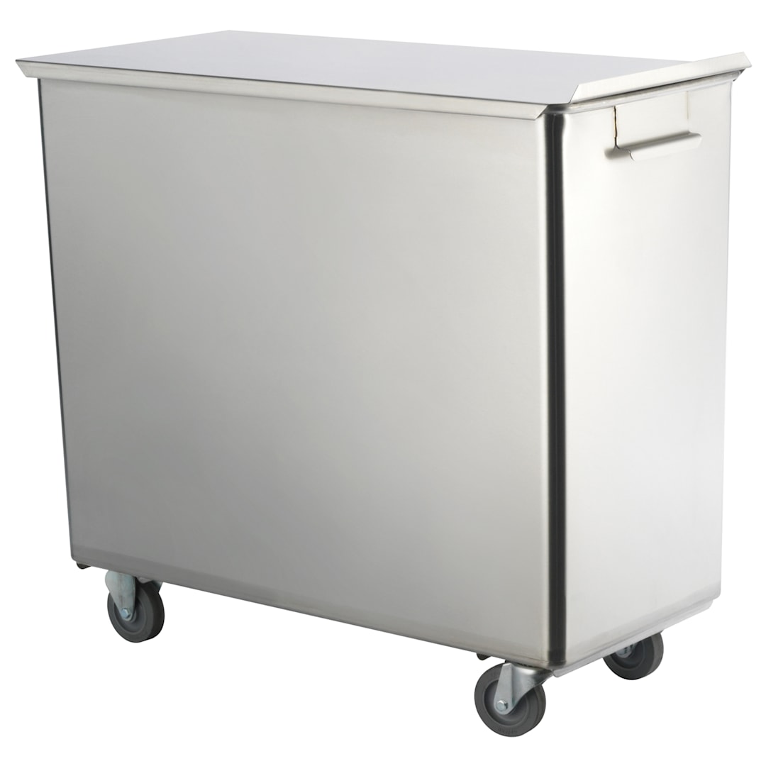 Baxter INGBIN-1CMPT4 S/S One Compartment Ingredient Bin Set - 4 / CS