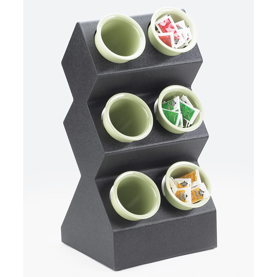 Cal-Mil 1016-6 Spacesaver 6-Hole Silverware Display