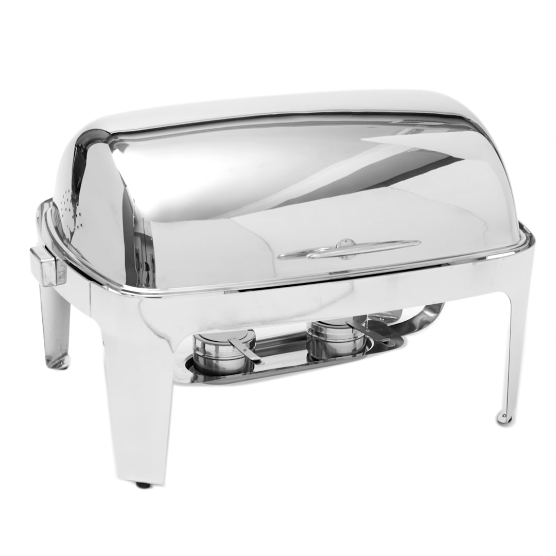 American Metalcraft ADAGIORT26 Adagio 9 Qt Silver Handled Rect. Chafer