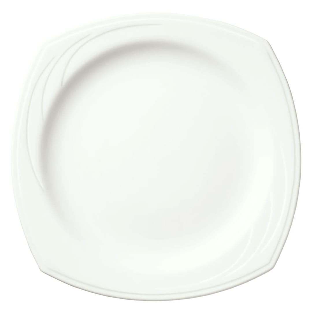 Libbey - Formerly Syracuse China 905437893 Elan 10.25" Square Plate