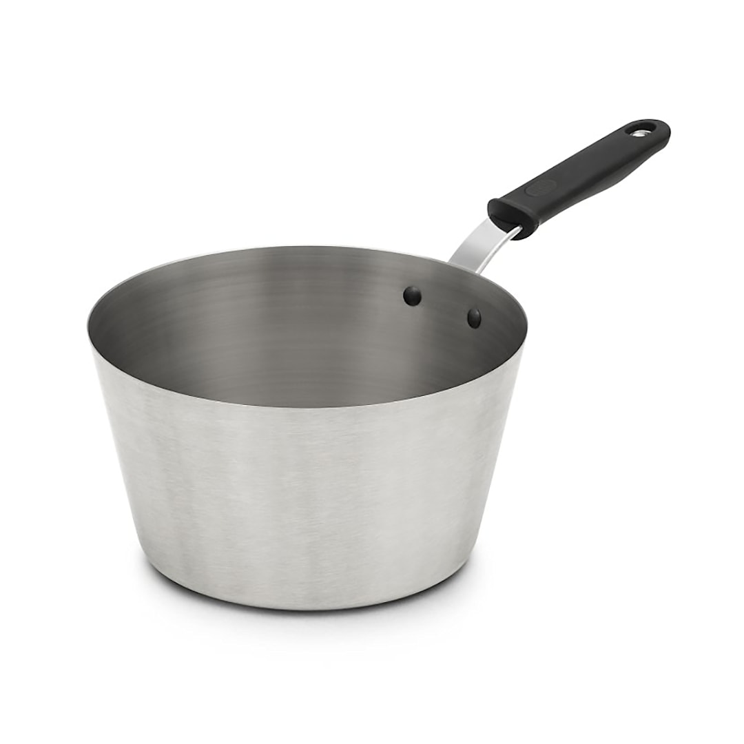 Vollrath® 78431 S/S Tapered 3 Quart Sauce Pan with Silicone Handle