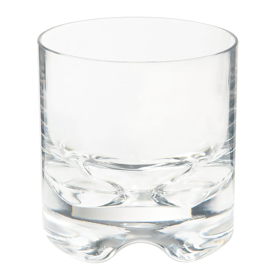 G.E.T. SW-1429-1-SAN-CL Roc N' Roll 10 Oz. Glass