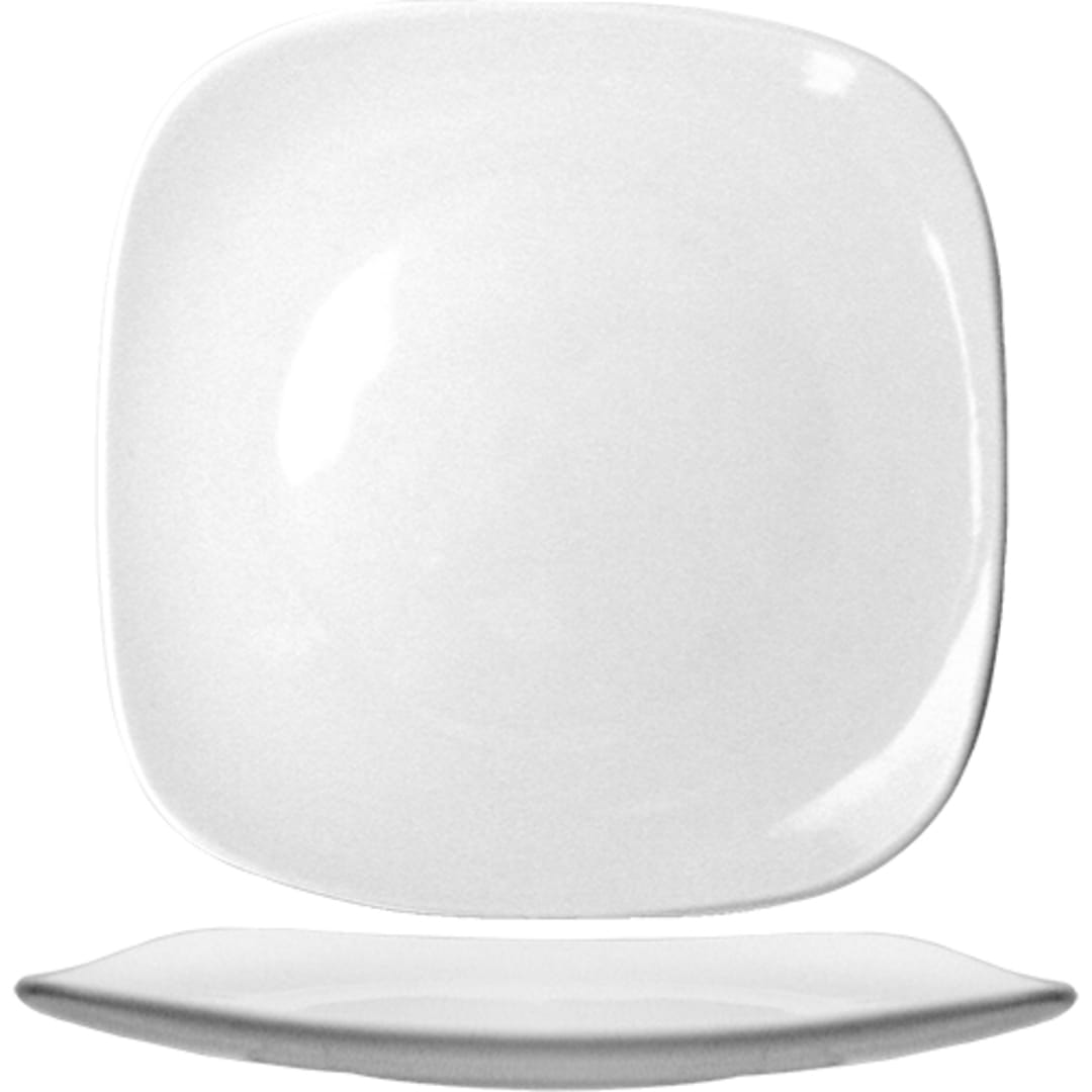 International Tableware QP-6 Porcelain 6" Square Plate