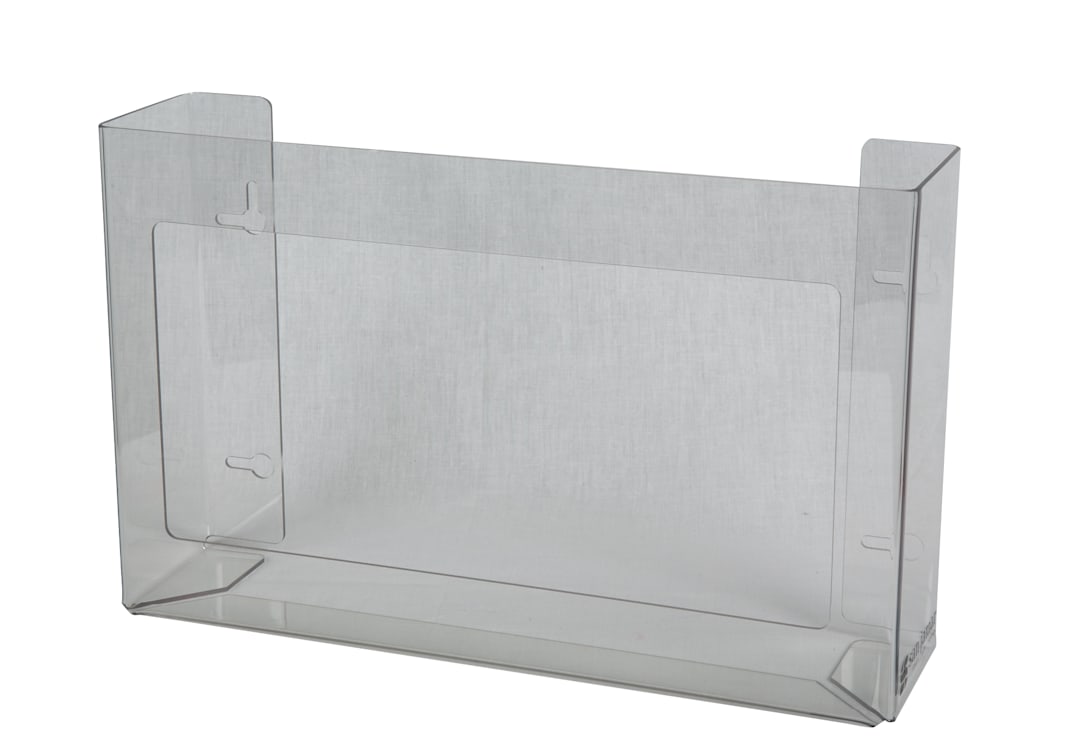 San Jamar® G0805 Clear 3-Box Disposable Glove Dispenser