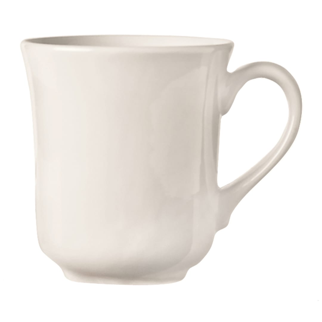 Libbey - Formerly World Tableware BW-1150 Basics Bright White Tall 8.5 Oz. Cup