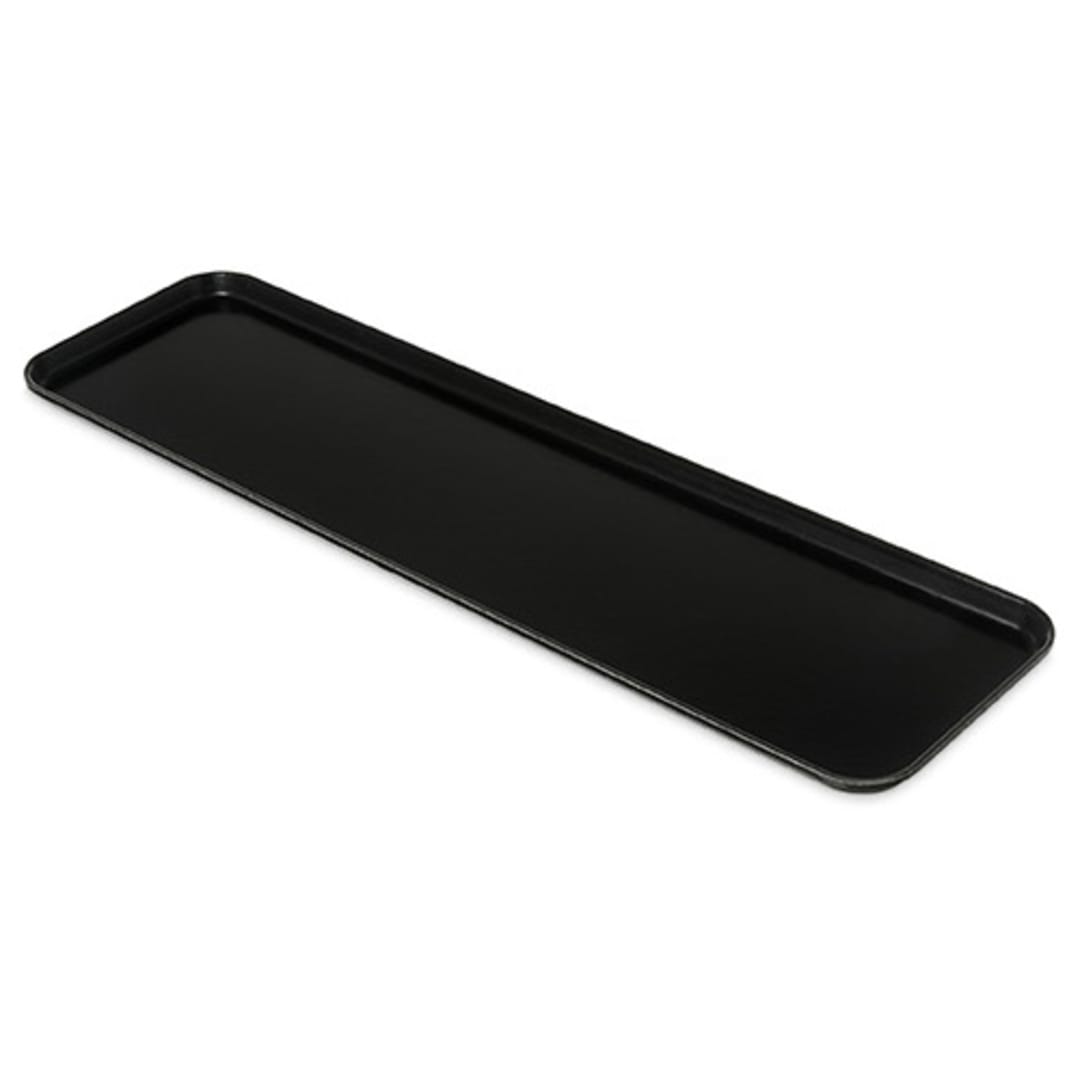 Carlisle 830FMT309 30" x 8.5" Ebony Market Tray