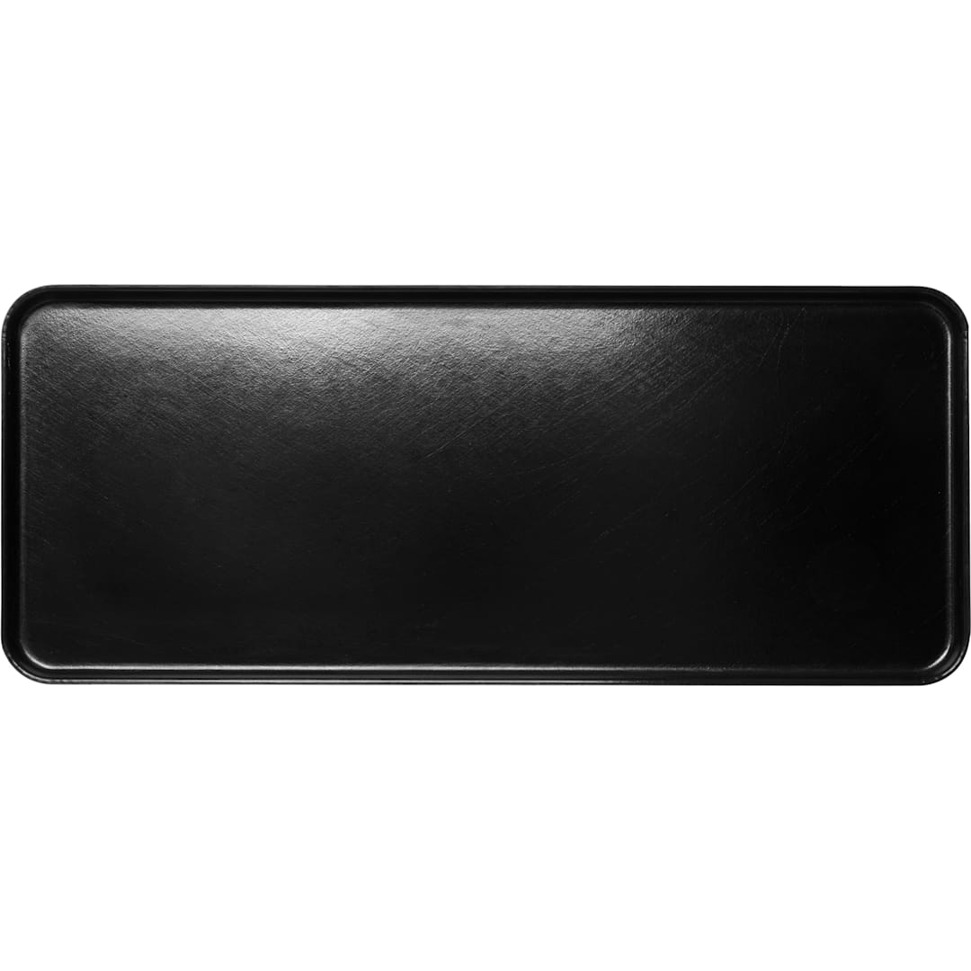Carlisle 1230FMT309 12-1/2" x 30" Ebony Market Tray