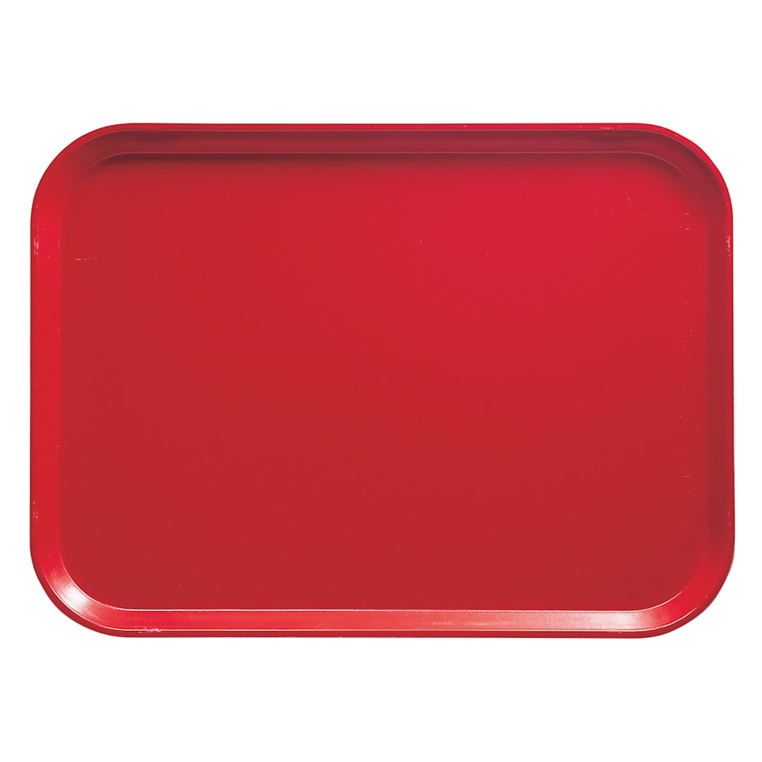 Cambro 810510 Camtrays Signal Red 8" x 9-7/8" Tray