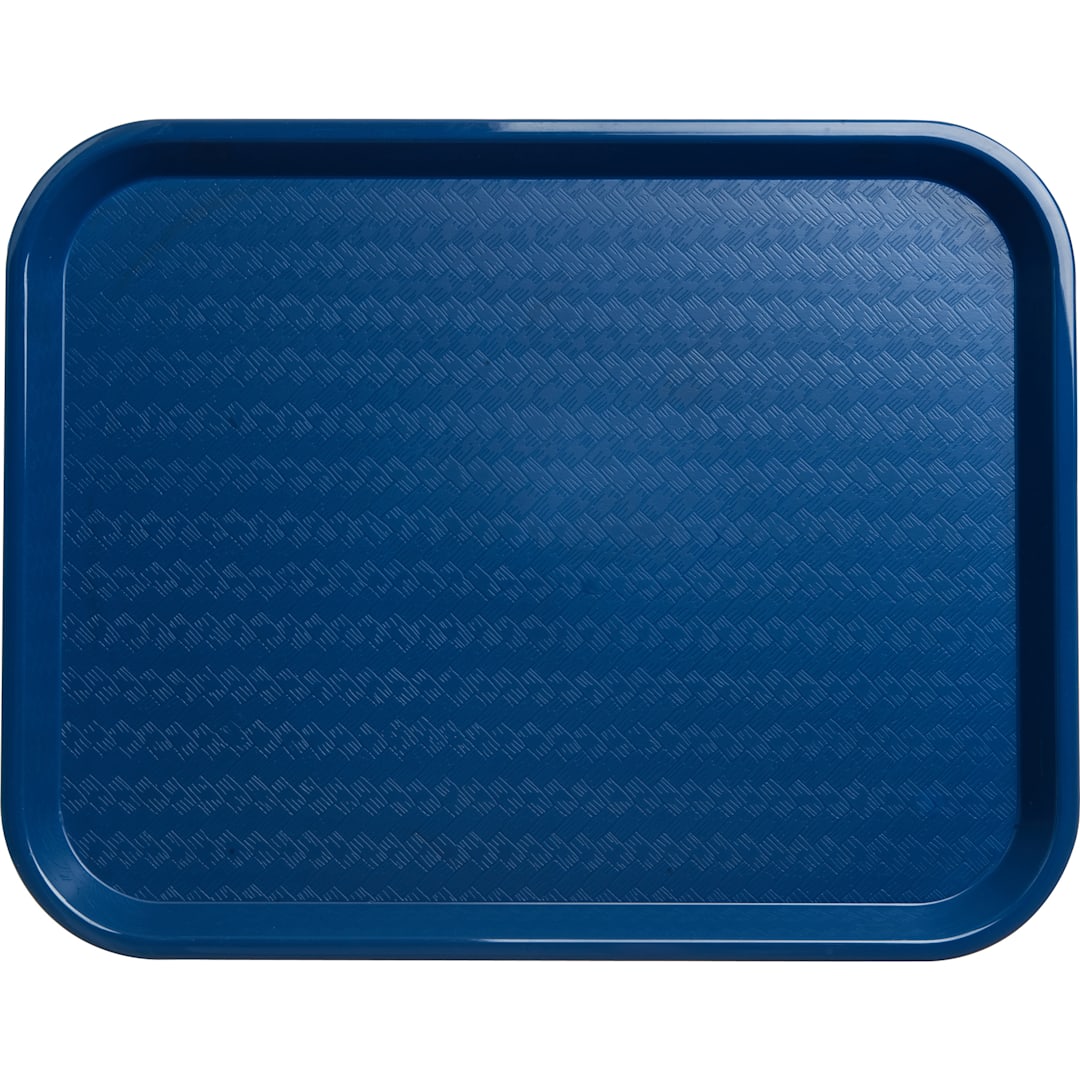 Carlisle CT141814 Blue Cafe Standard Tray - Dozen