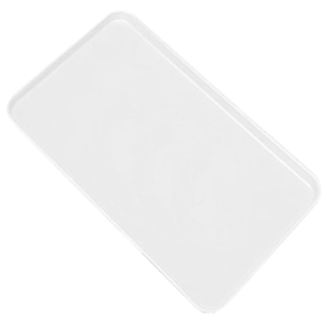 Cambro 918MT148 White 8-11/16" x 18" Market Display Tray