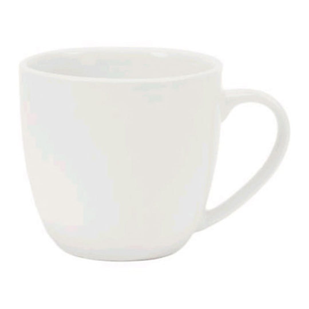 Tuxton BPM-120A Menudo White 12 Oz. Milano Mug