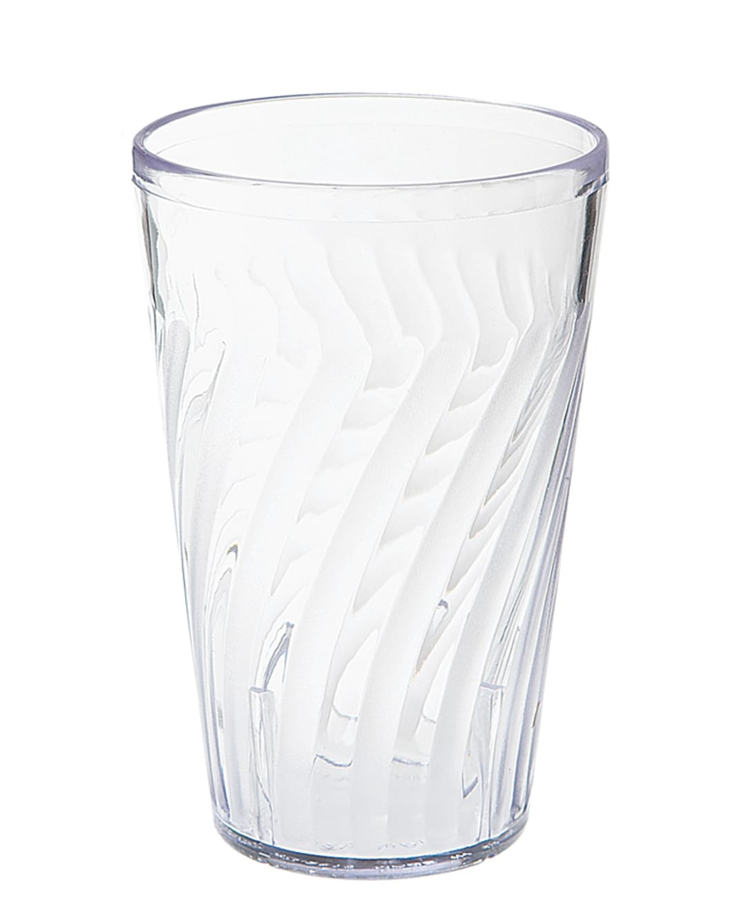 G.E.T. 2212-1-CL Tahiti Clear SAN Plastic 12 Oz. Tumbler - Dozen