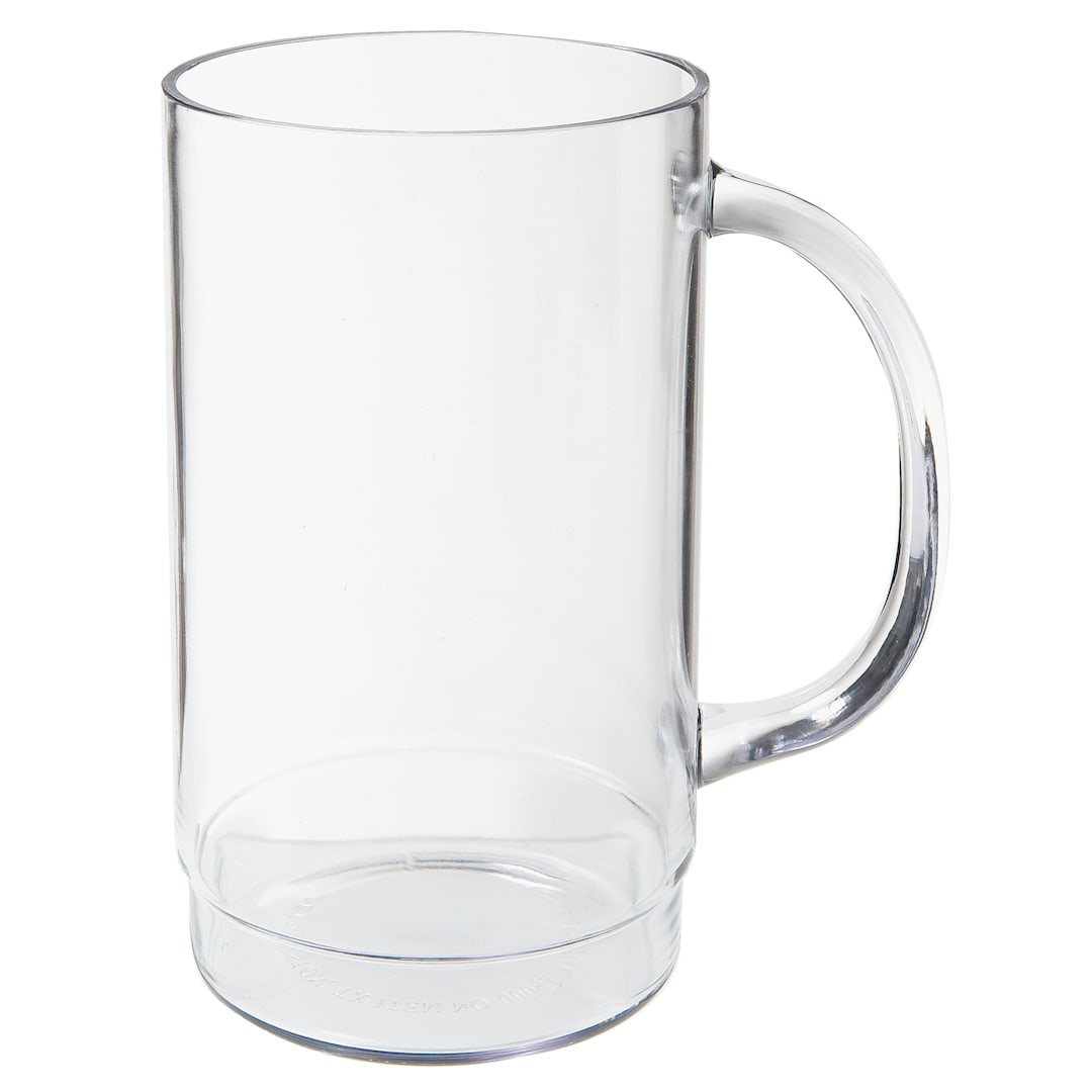 G.E.T. 00083-1-SAN-CL Clear 20 Oz. Beer Mug