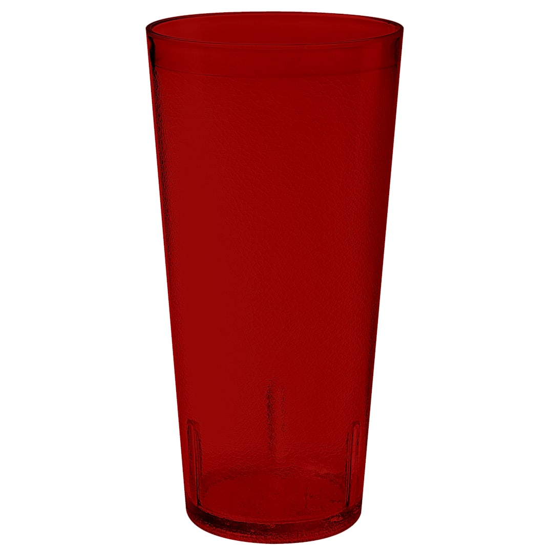G.E.T. 6624-1-R Textured Red 24 Oz. Tumbler - Dozen