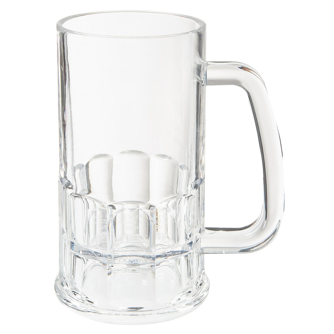 G.E.T. 00084-1-SAN-CL Clear 12 Oz. Beer Mug - Dozen