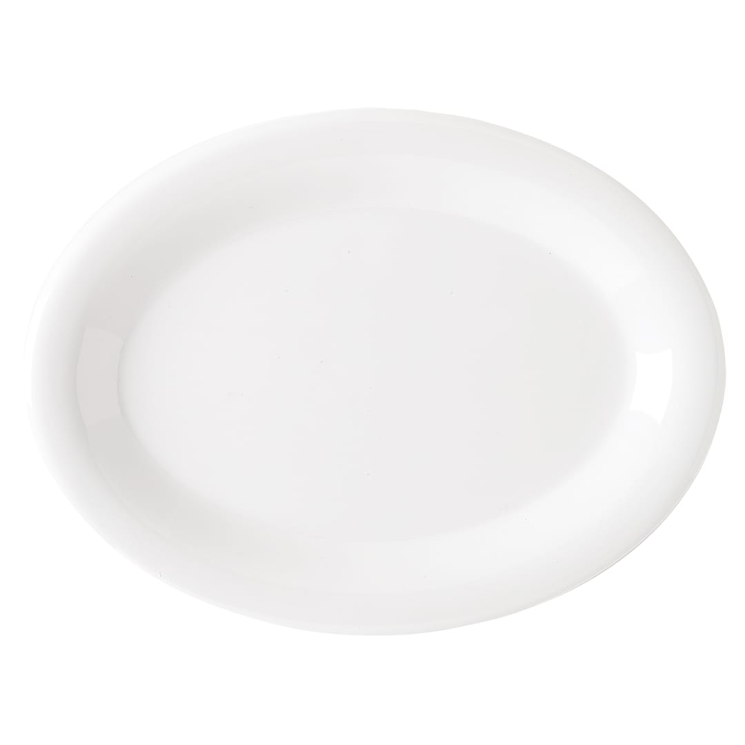 G.E.T. OP-950-DW Diamond White Oval 9.75" Platter
