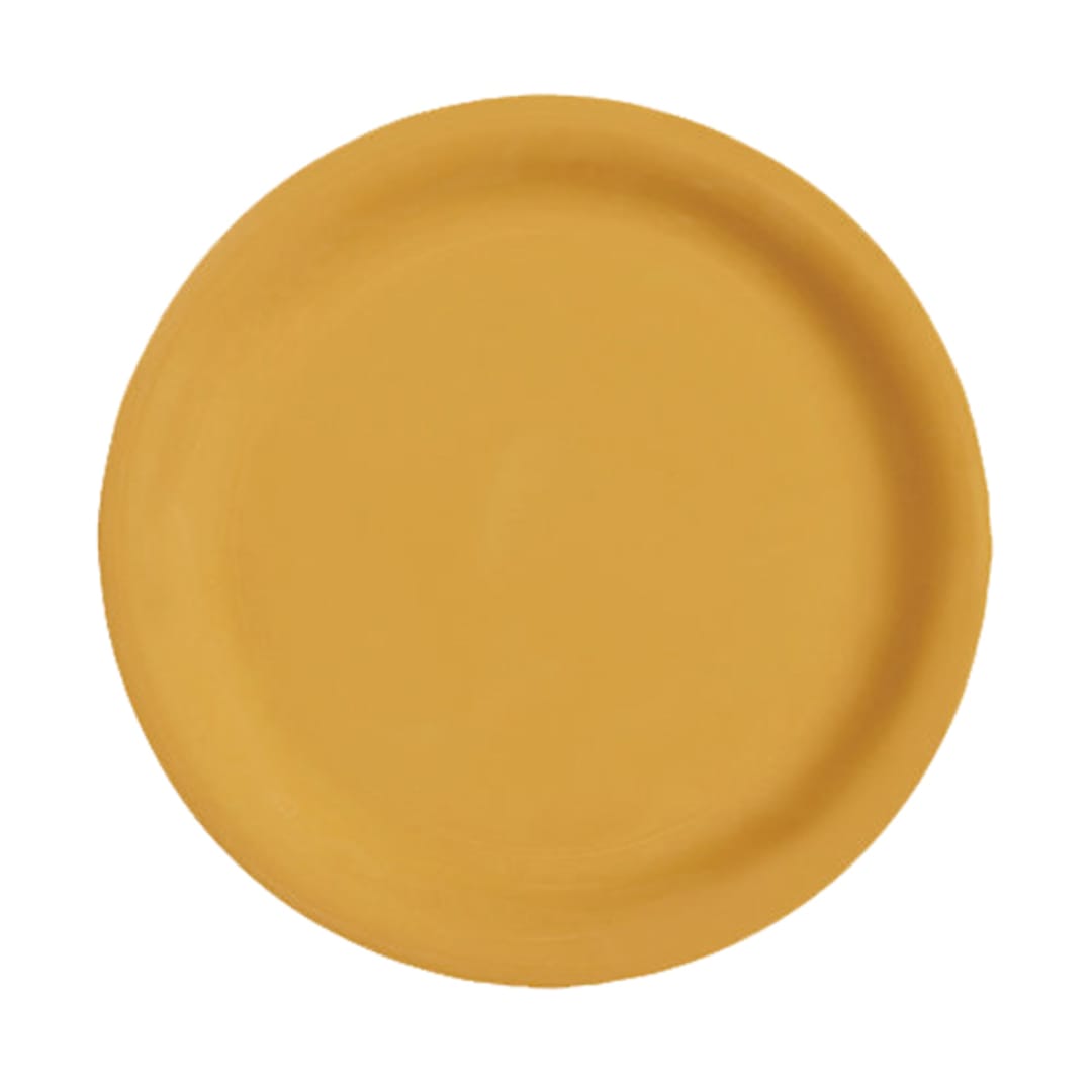 G.E.T. NP-7-TY Mardi Gras Tropical Yellow 7-1/4" Plate