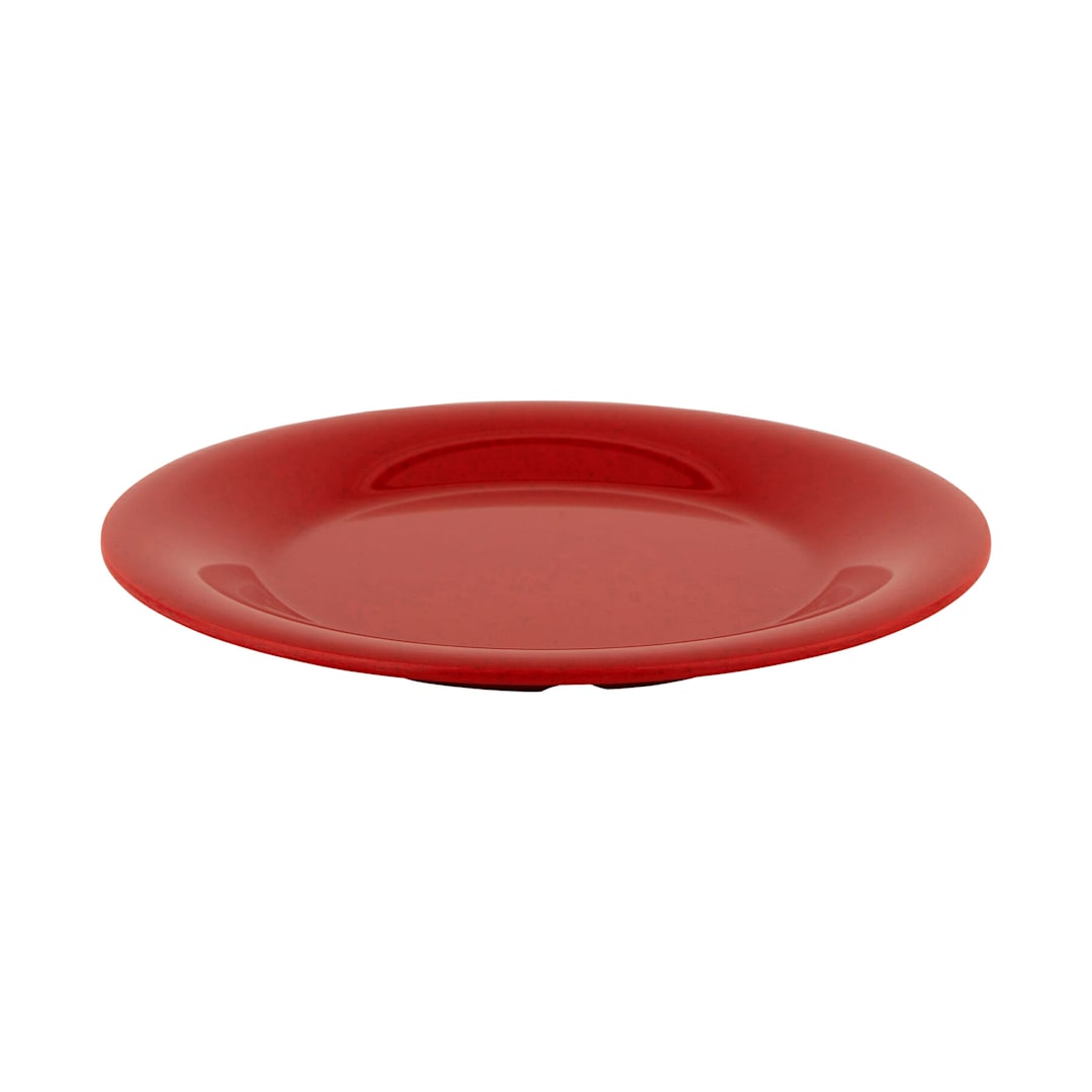 G.E.T. WP-7-RSP Red Sensation Melamine 7.5" Wide Rim Plate - Dozen