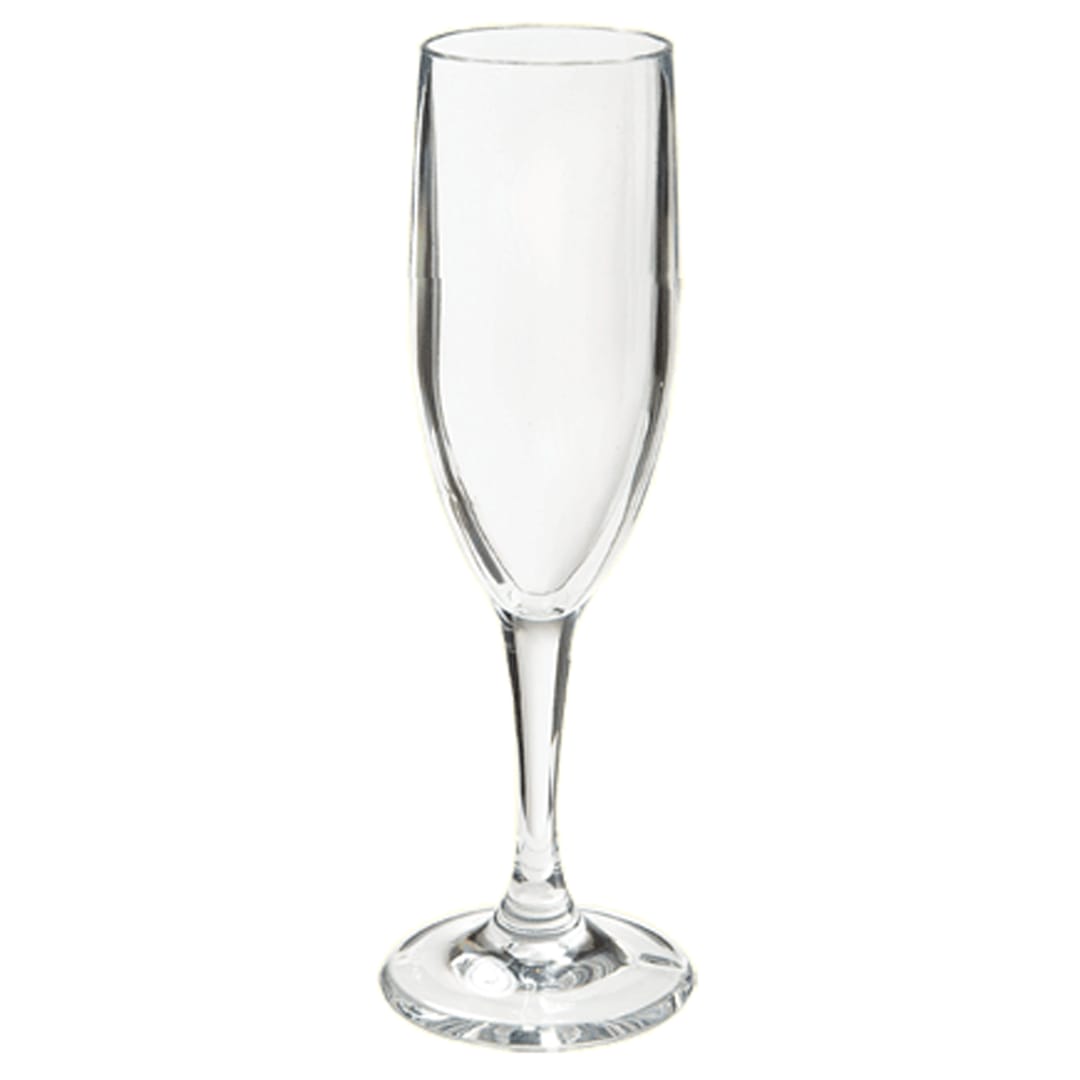 G.E.T. SW-1401-1-SAN-CL Clear 6 Oz. Champagne Glass