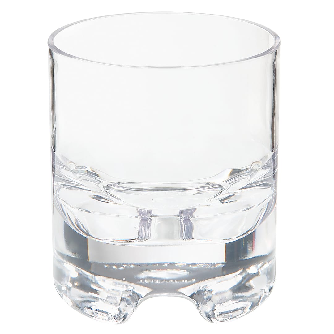 G.E.T. SW-1423-1-SAN-CL Roc N' Roll 9 Oz. Glass