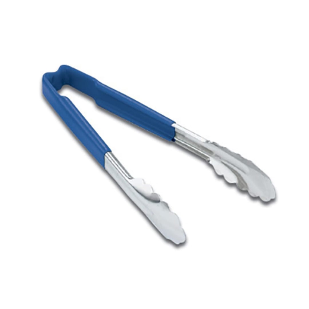 Vollrath 4780930 Kool-Touch® Blue Handled 9-1/2" Utility Tong
