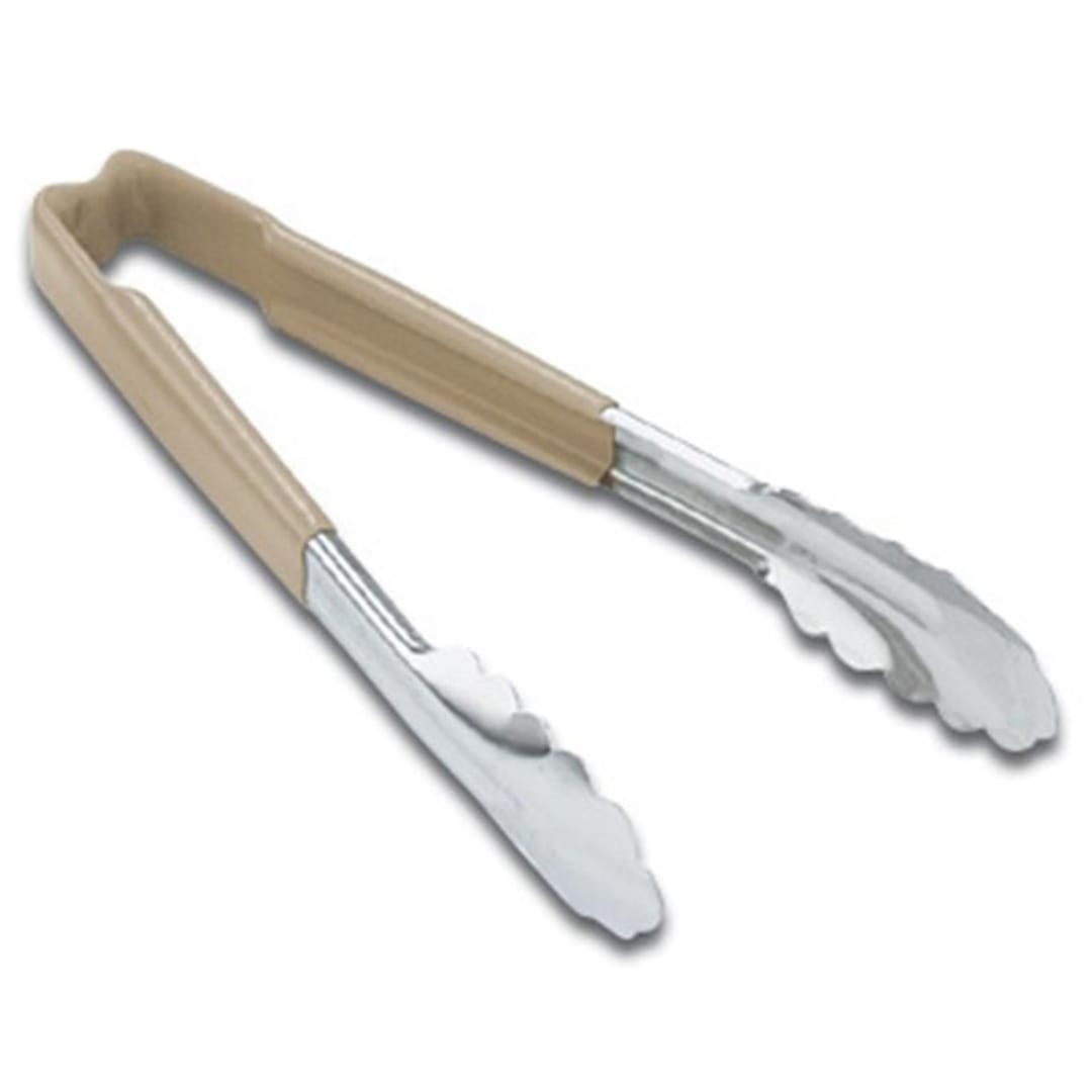 Vollrath 4781260 Kool-Touch® Tan Handled 12" Utility Tong