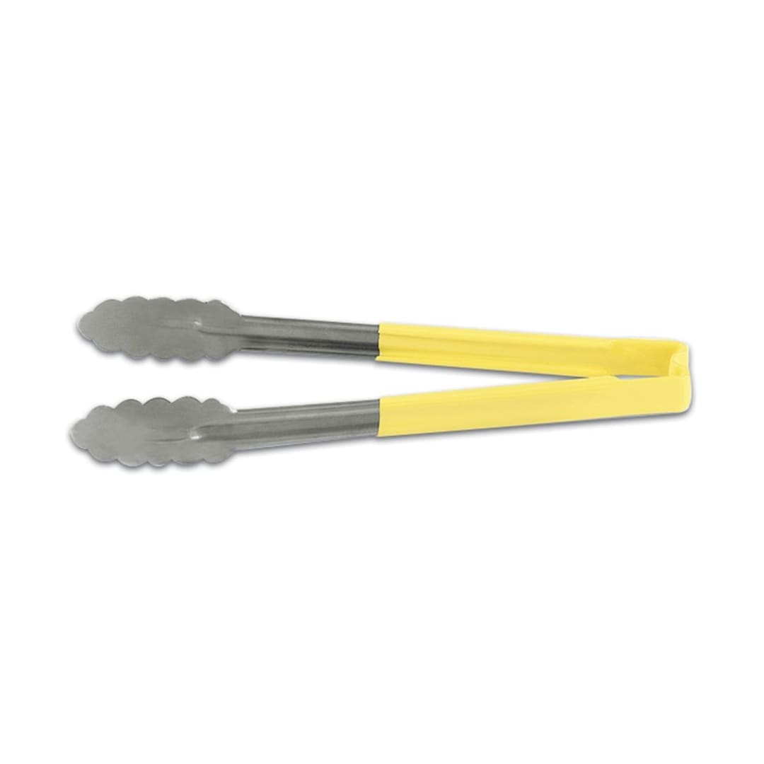 Vollrath 4781250 Kool-Touch® Yellow Handled 12" Utility Tong