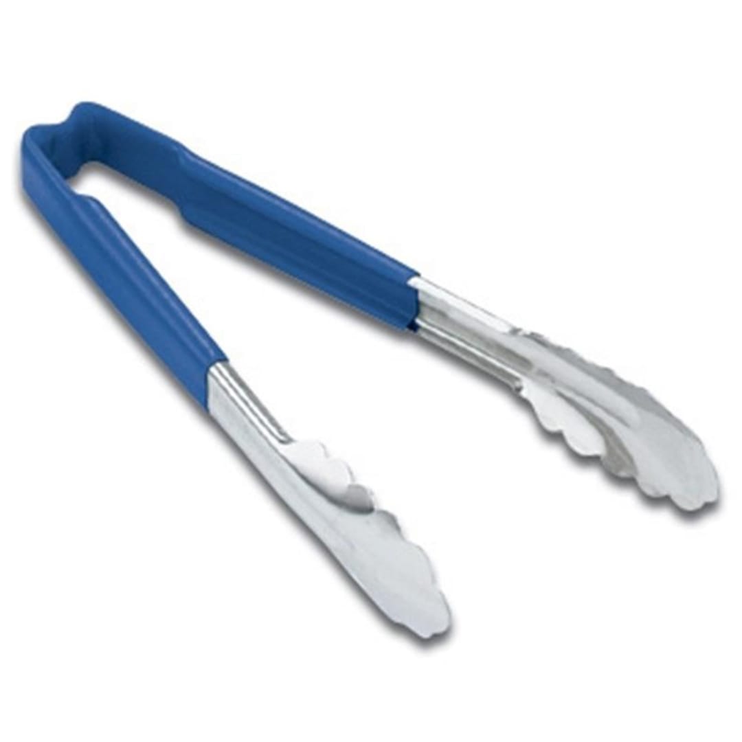 Vollrath 4781230 Kool-Touch® Blue Handled 12" Utility Tong