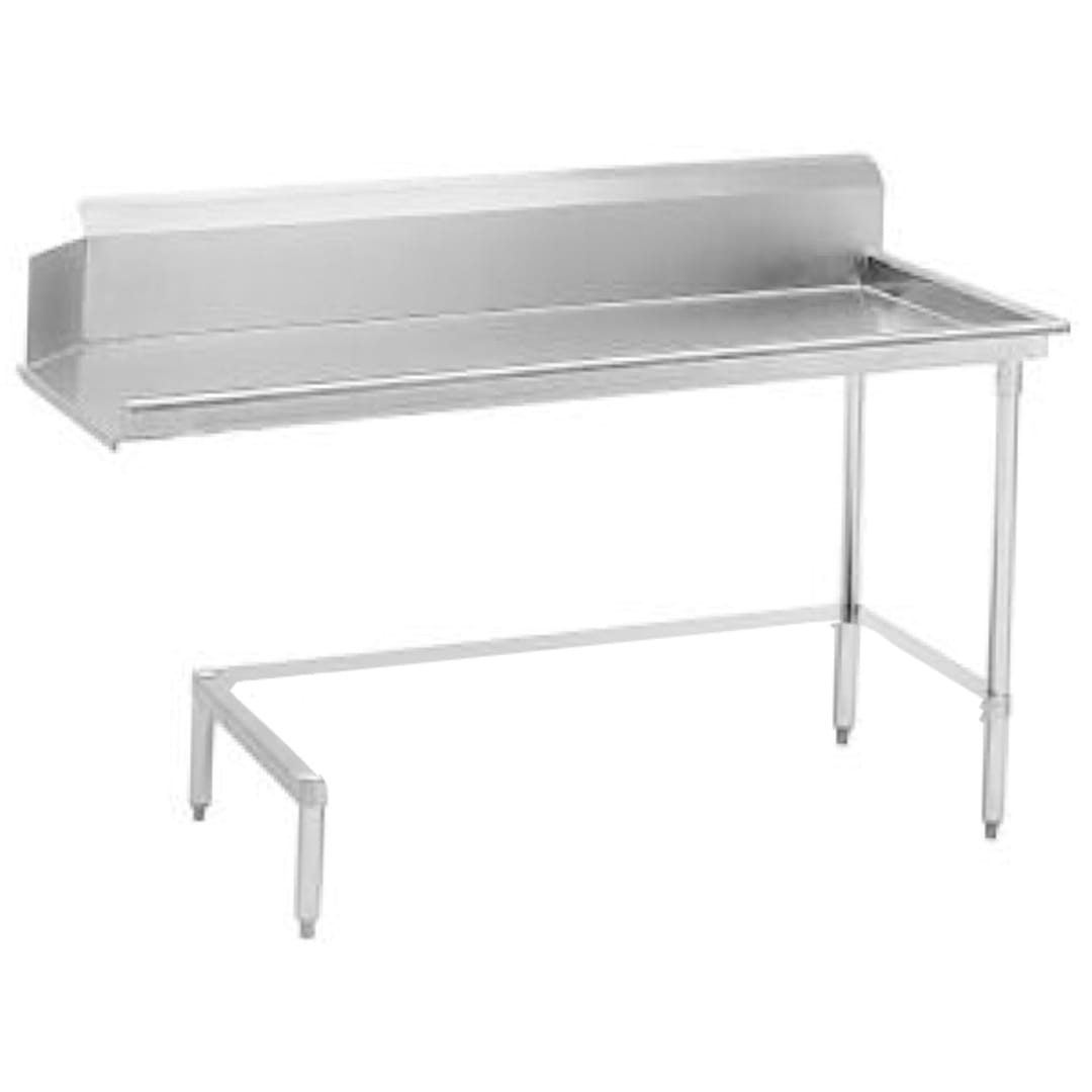 Advance Tabco DTC-S70-24R-X S70 Series 2ft. Right Side Straight-Clean Dish Table