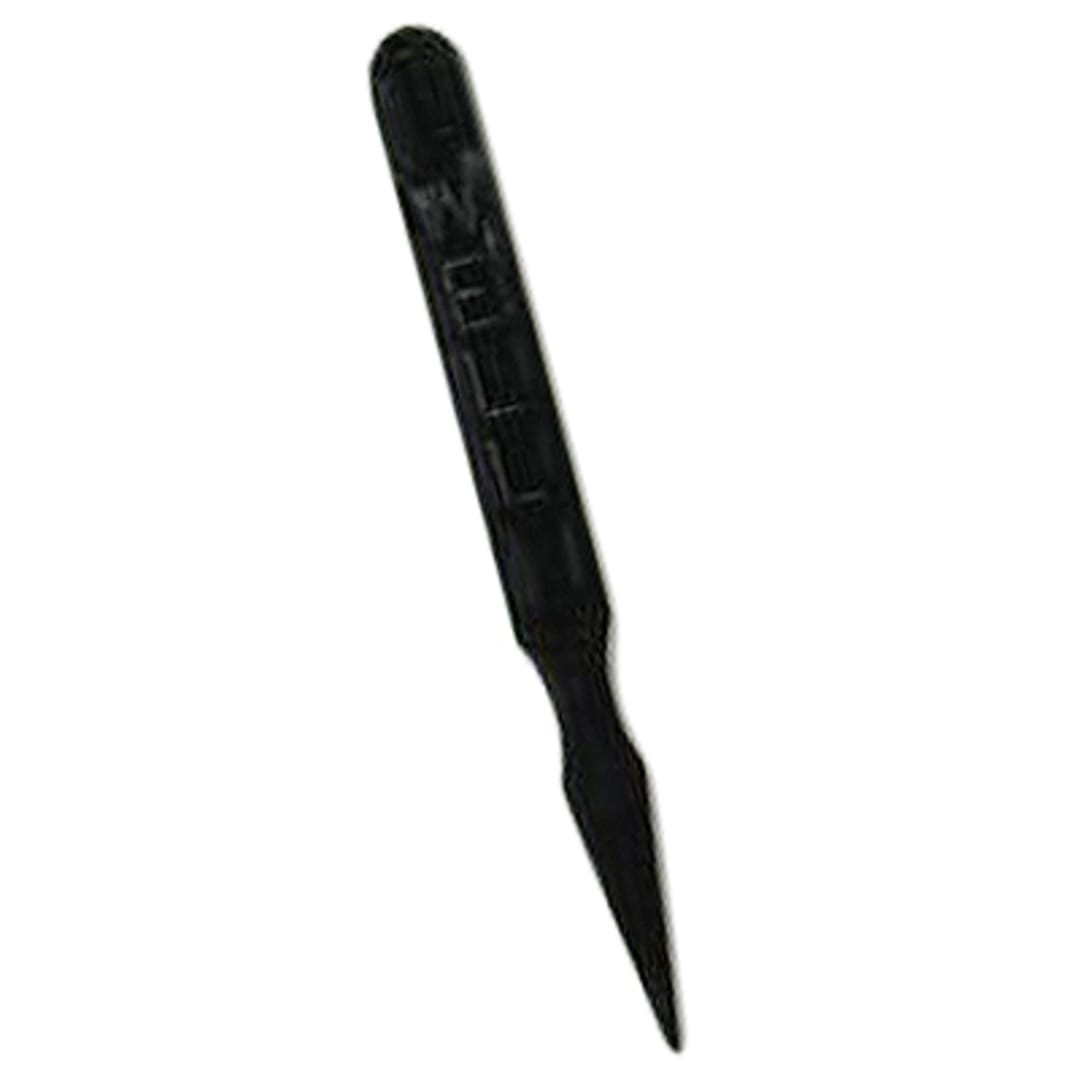 WNA SPSMWEBK3CT5MA Black 3" Well Done Plastic Steak Marker - 1000 / BX