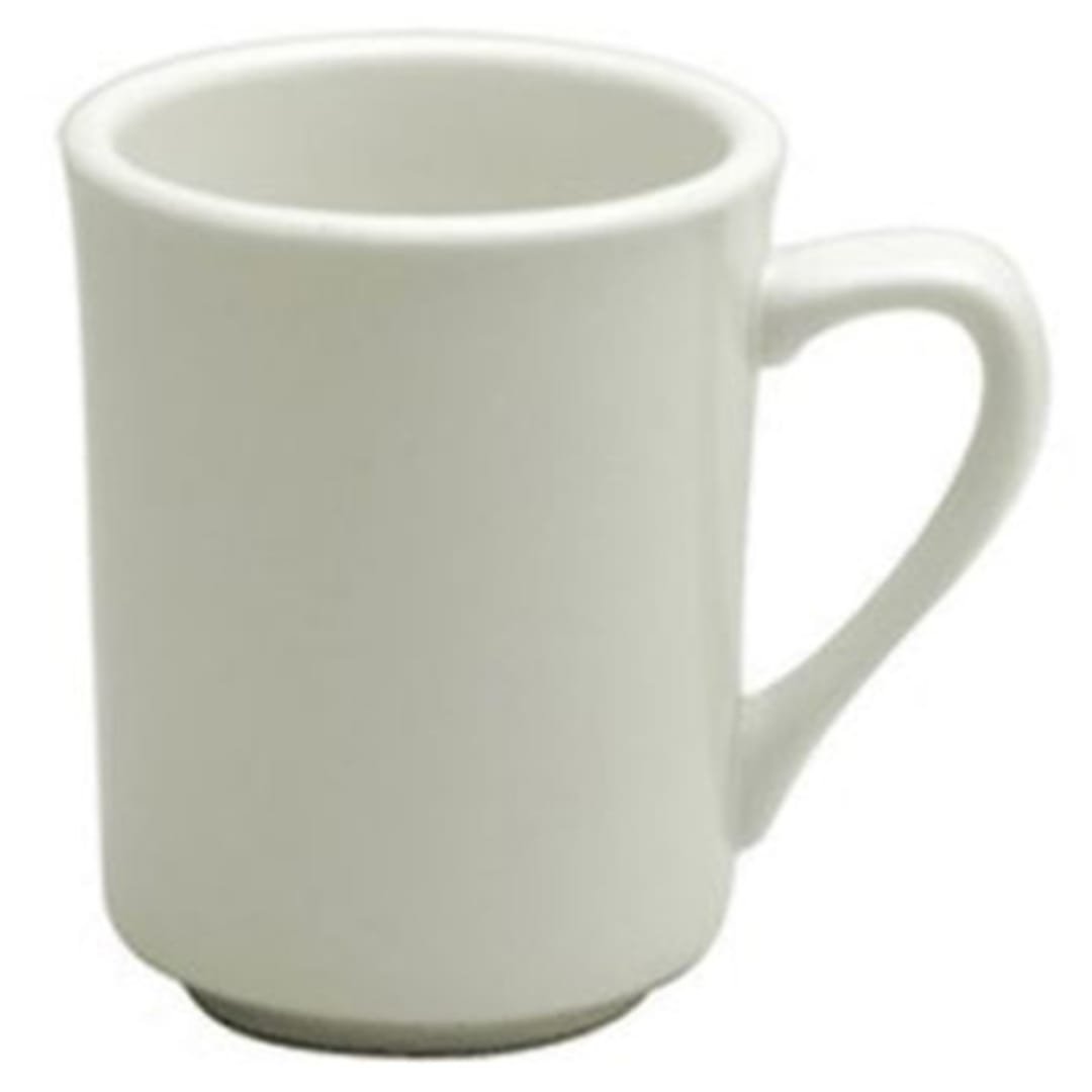 1880 Hospitality F9000000560 Atlantic Cream White 8 Oz. Delmonico Mug - 36/CS