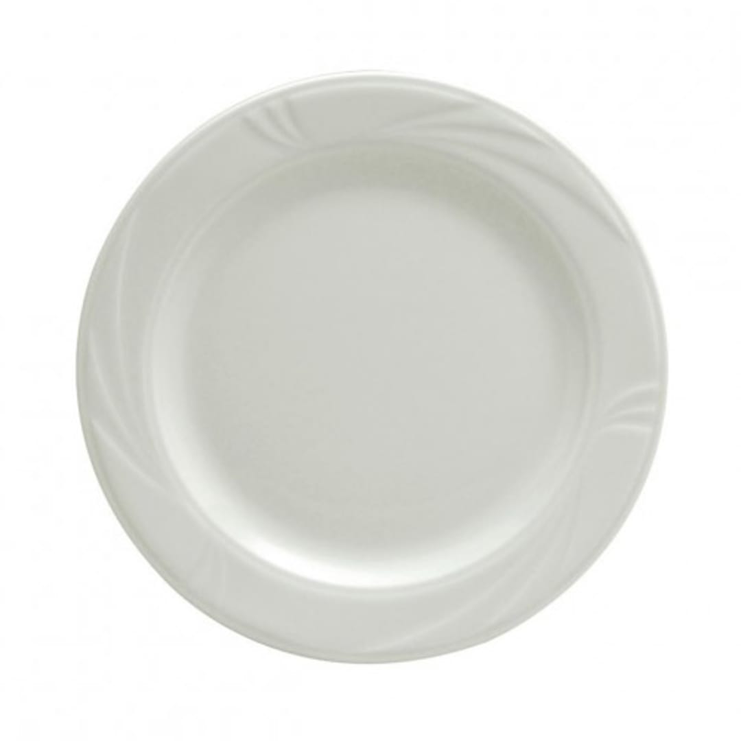 1880 Hospitality R4510000119 Arcadia White 6.5" Plate