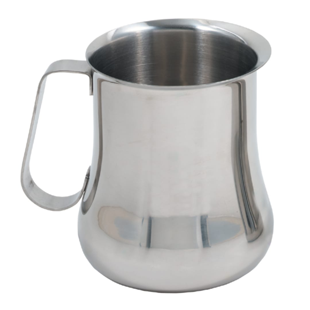 Espresso Supply 27317 Ungraduated 40 Oz. Steaming Bell Pitcher