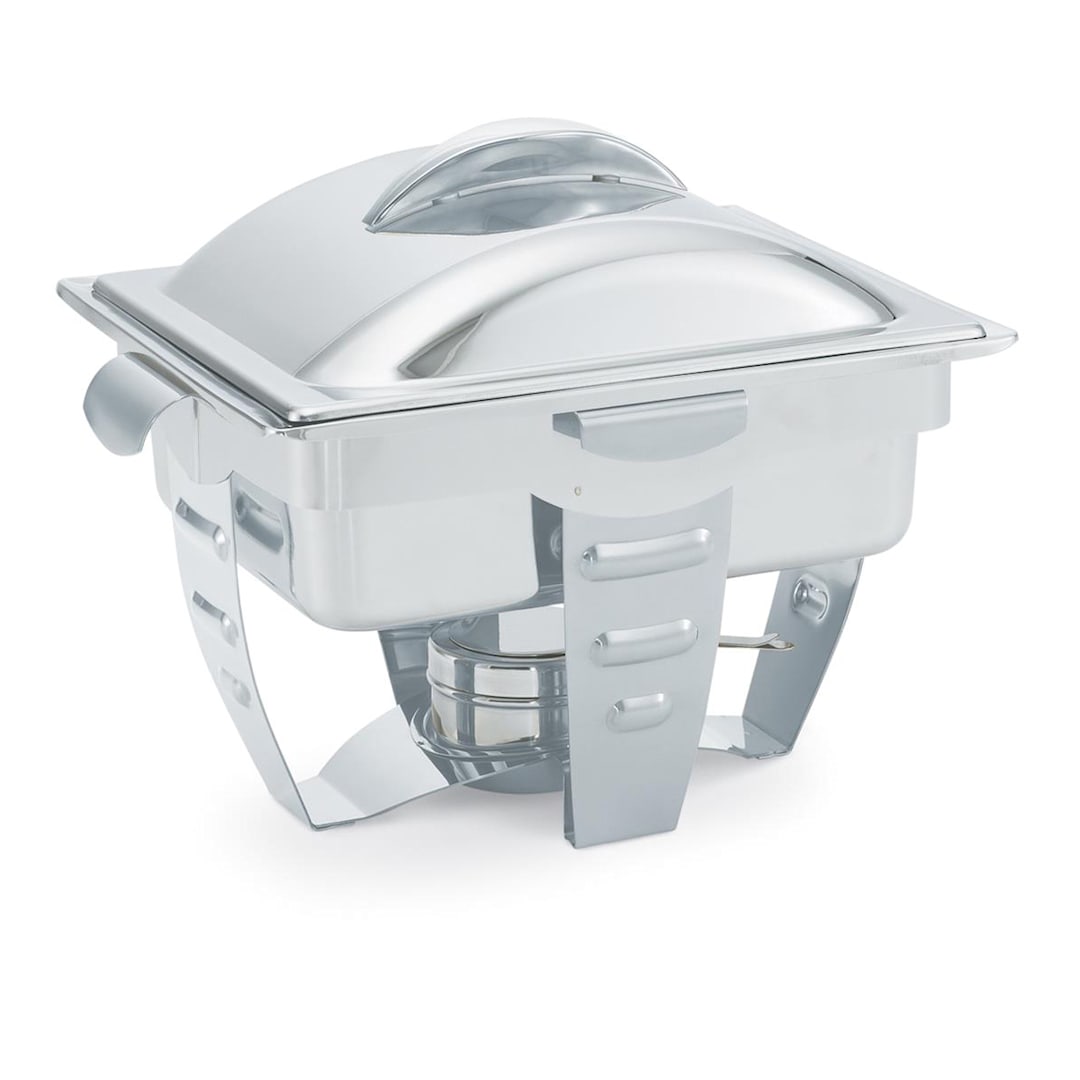 Vollrath® 49529 Maximillian Steel Half Size 4 Quart S/S Chafer