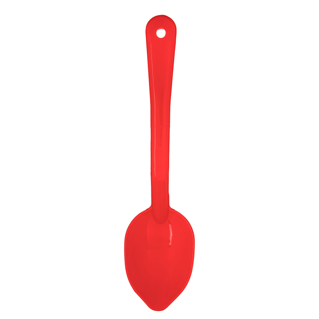 Carlisle 441005 1.5 Oz. Red Solid Serving Spoon