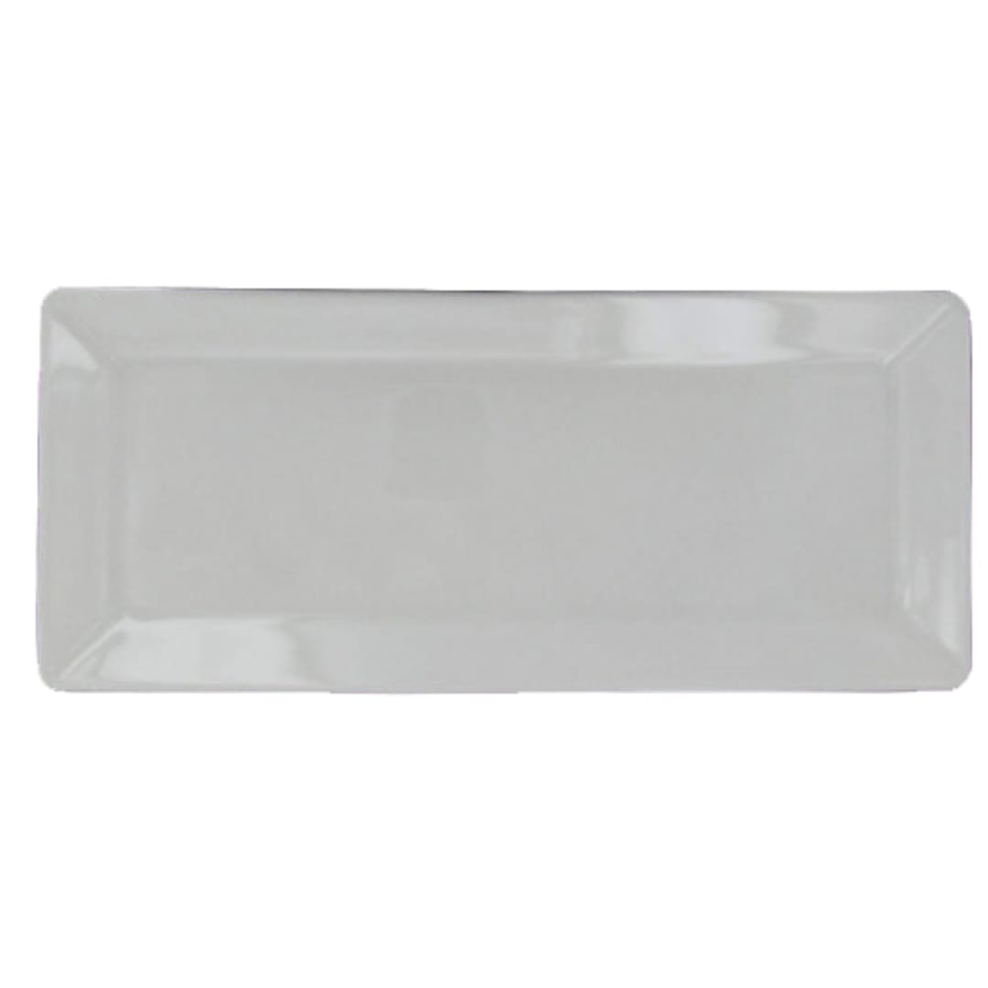Homer Laughlin 7800 Times Square 11-15/16" x 4-7/8" Tray - Dozen