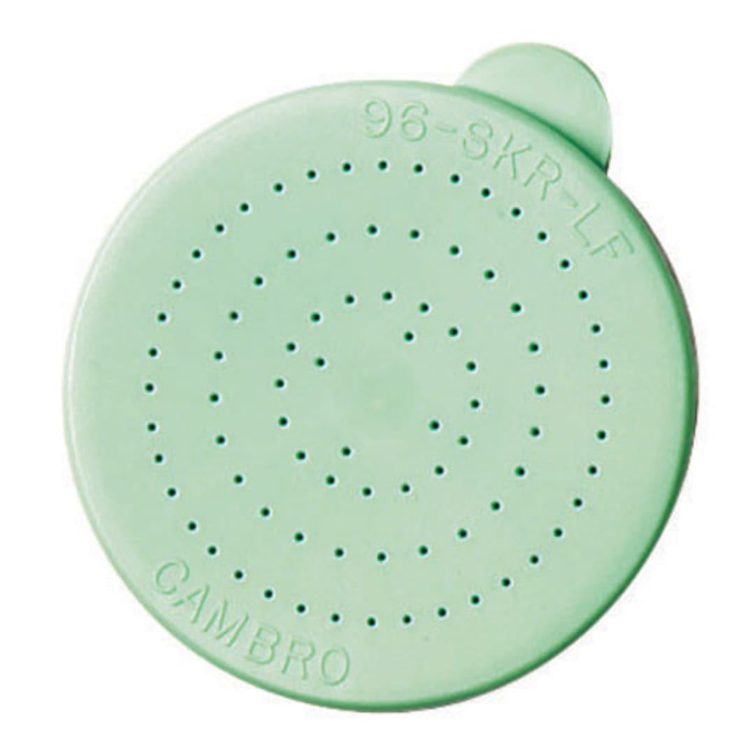 Cambro 96SKRLF407 Green Fine Grain Products Lid for Shakers