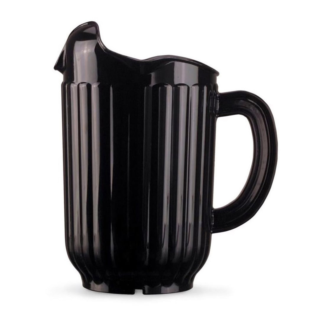 Traex 6010-06 Black Plastic 60 Ounce 3 Lipped Pitcher