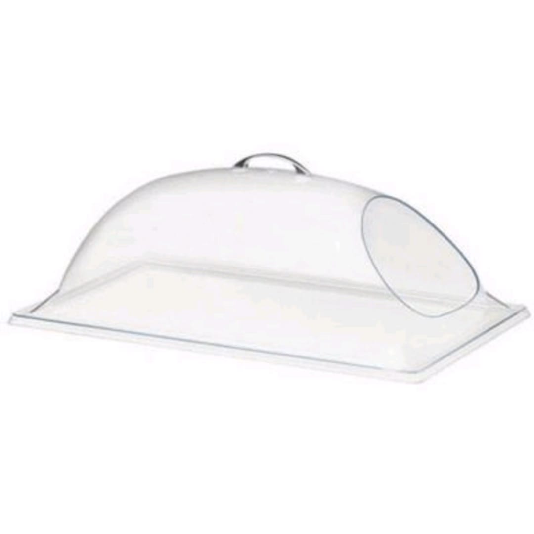 Cal-Mil 322-10 One End Cut Out 10" x 12" Dome Lid