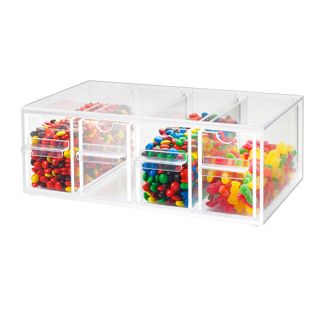 Cal-Mil 393 4 Drawer Topping Dispenser