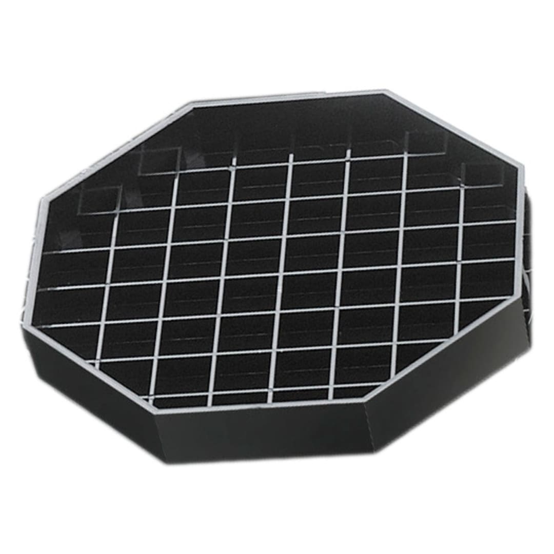Cal-Mil 308-6-13 Black Octagon 6" Drip Tray