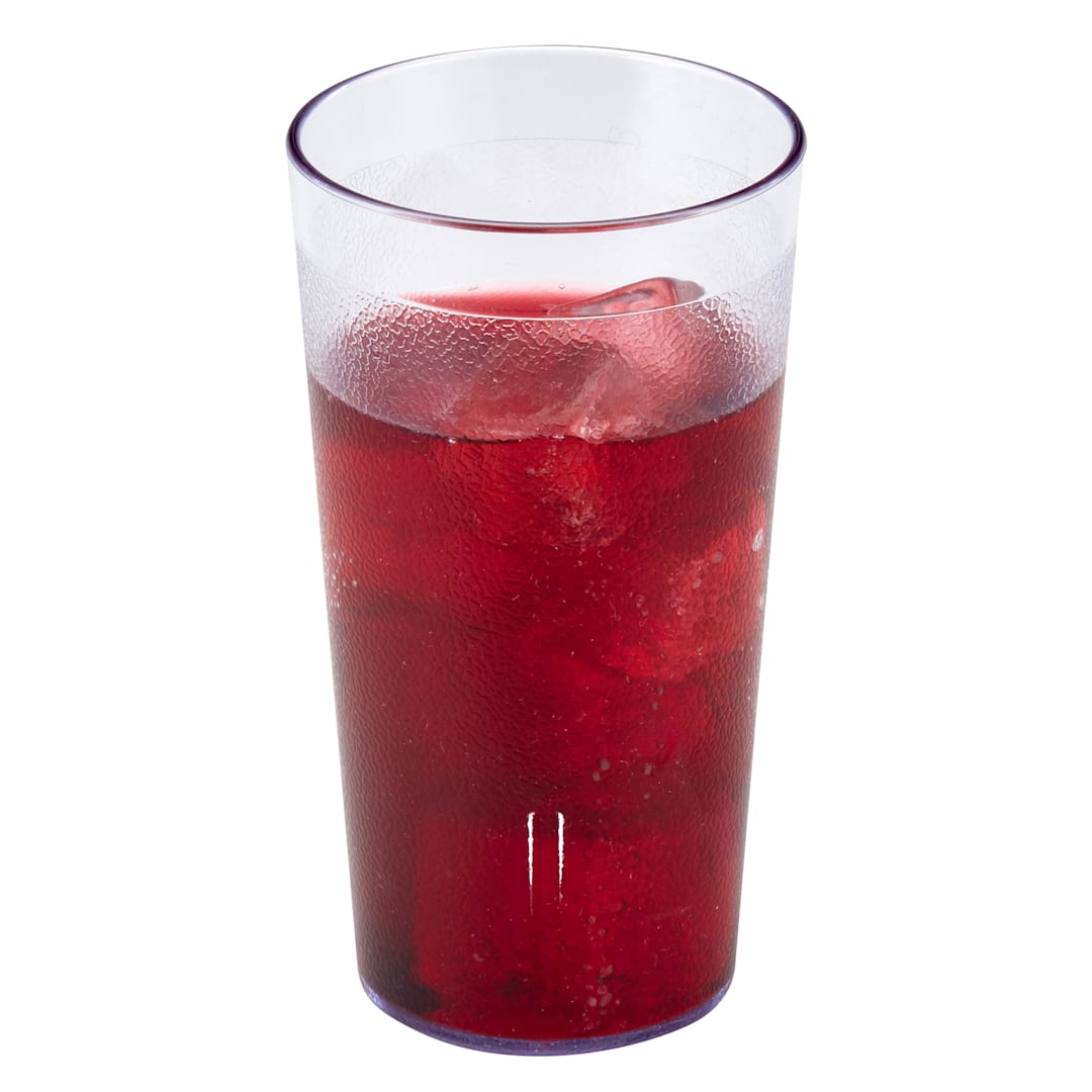Cambro 1600P152 Colorware Clear 16.4 Oz Plastic Tumbler