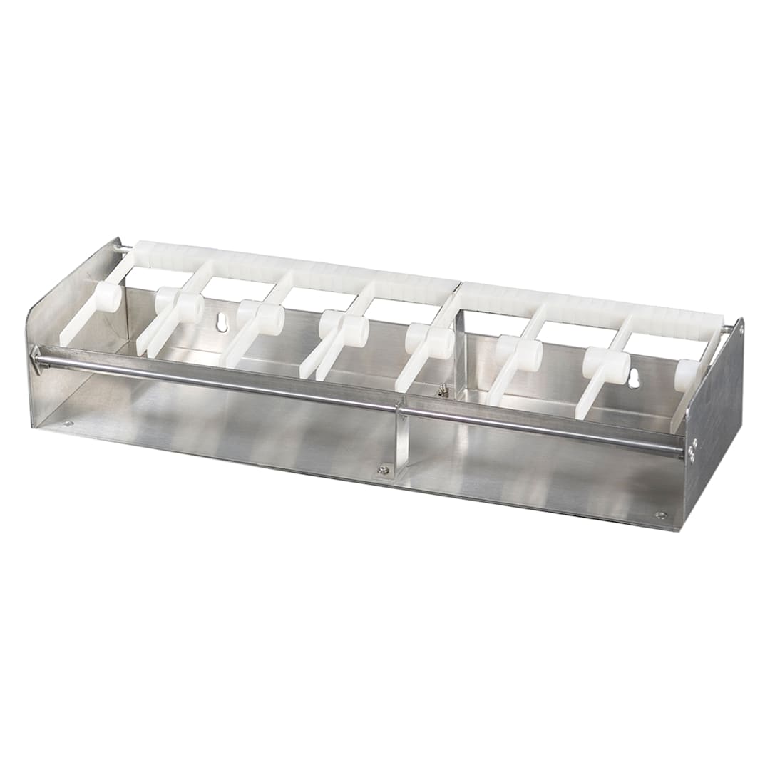 DayMark 110803 Metal 2" 7-Slot Label Dispenser