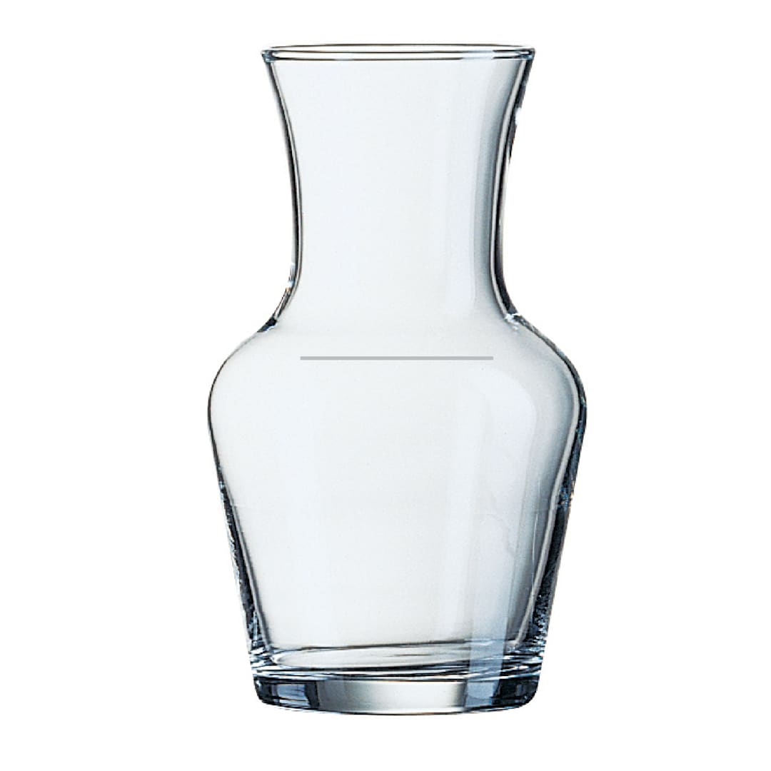 Arcoroc D1C04248 Wine Carafe w/ 7 Oz. Etched Line
