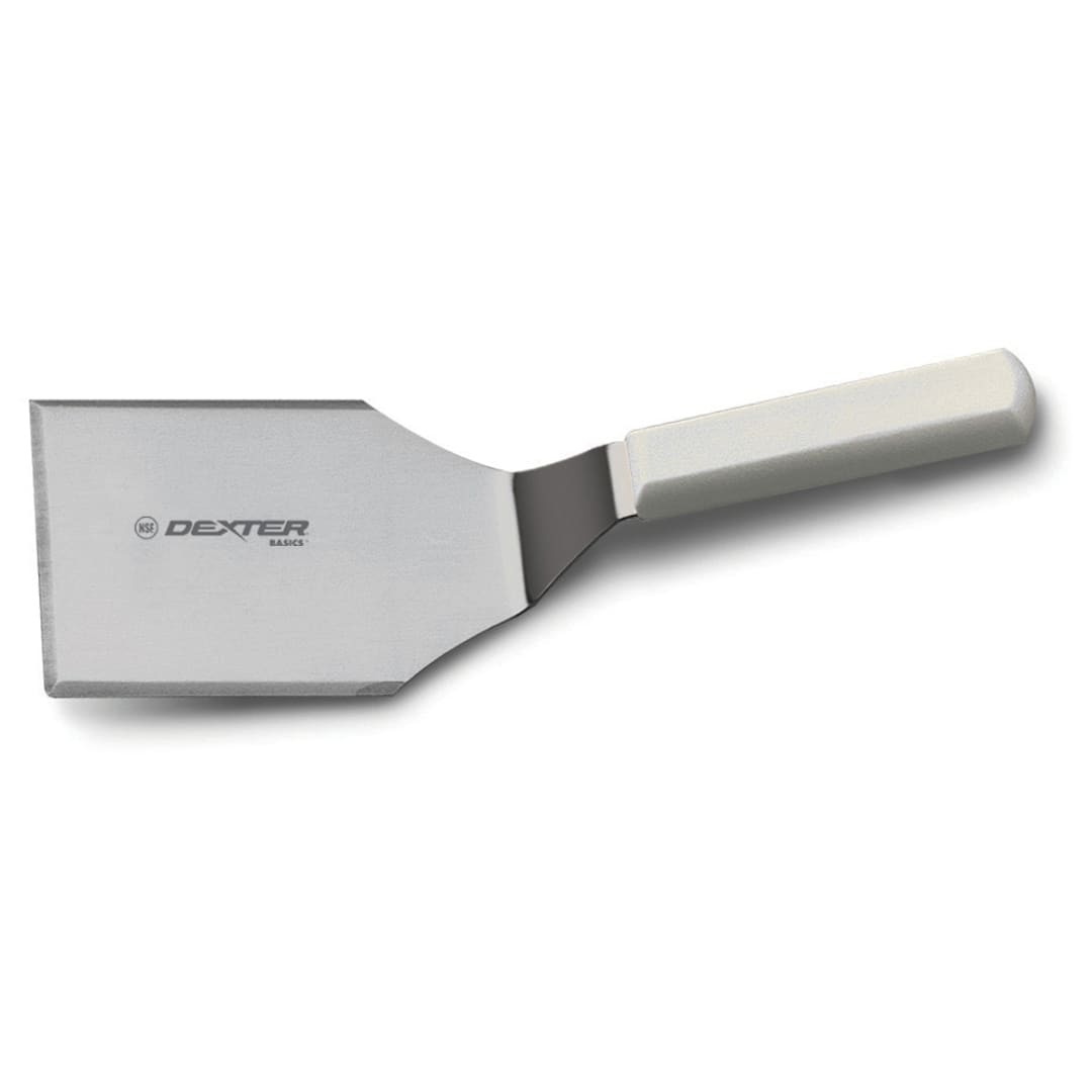 Dexter Russell P94858 Basics Poly Handle 5 x 4" Hamburger Turner