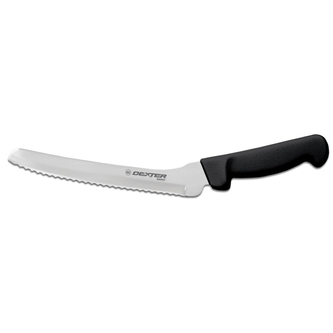 Dexter Russell P94807B Basics 8" Sandwich Knife w/ Black Handle
