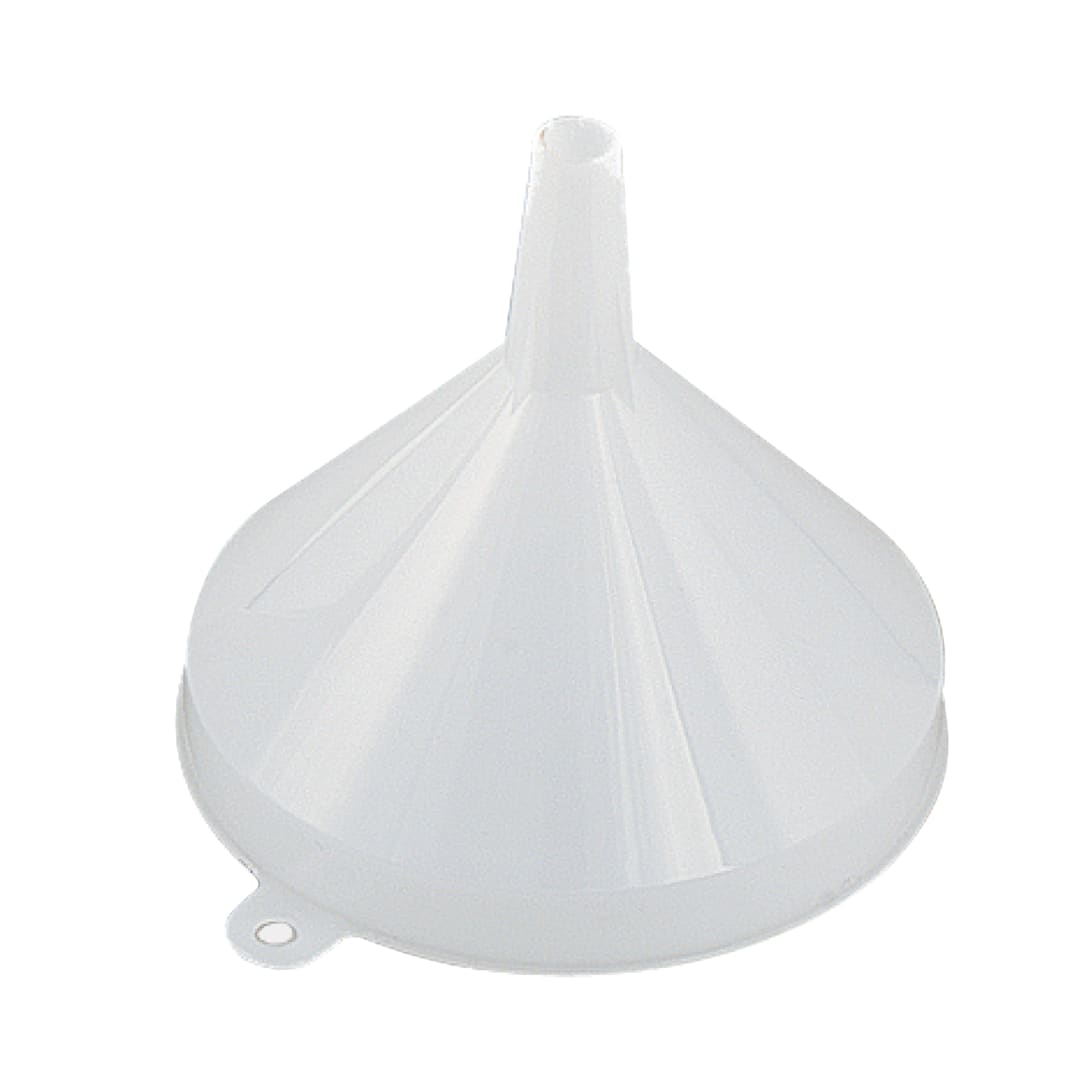 Browne Foodservice 369 Polyethylene 16 Oz. One-Piece Funnel