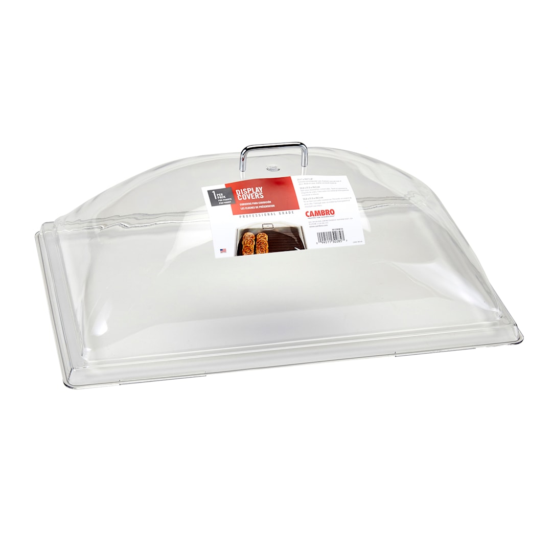 Cambro DD1220CW135 Camwear Clear 12" x 20" Dome Cover